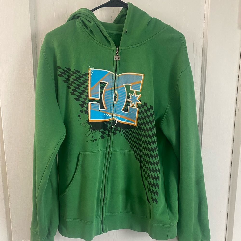 DC Green Zip up